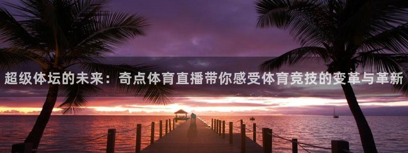 nba河豚体育直播：超级体坛的未来：奇点体育直播带你感受体育竞技的变革与革新